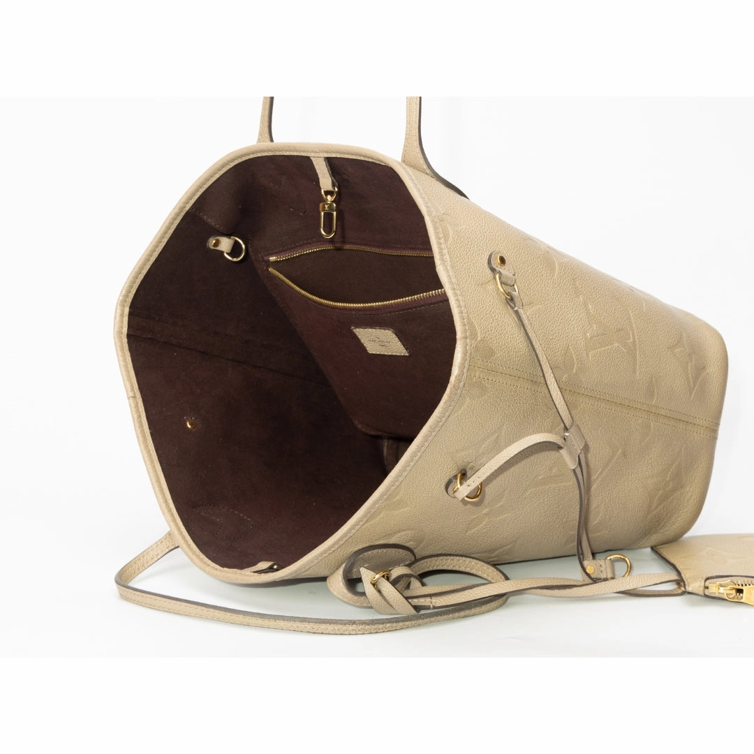 Louis Vuitton Monogram Empriente Leather Neverfull MM Tote