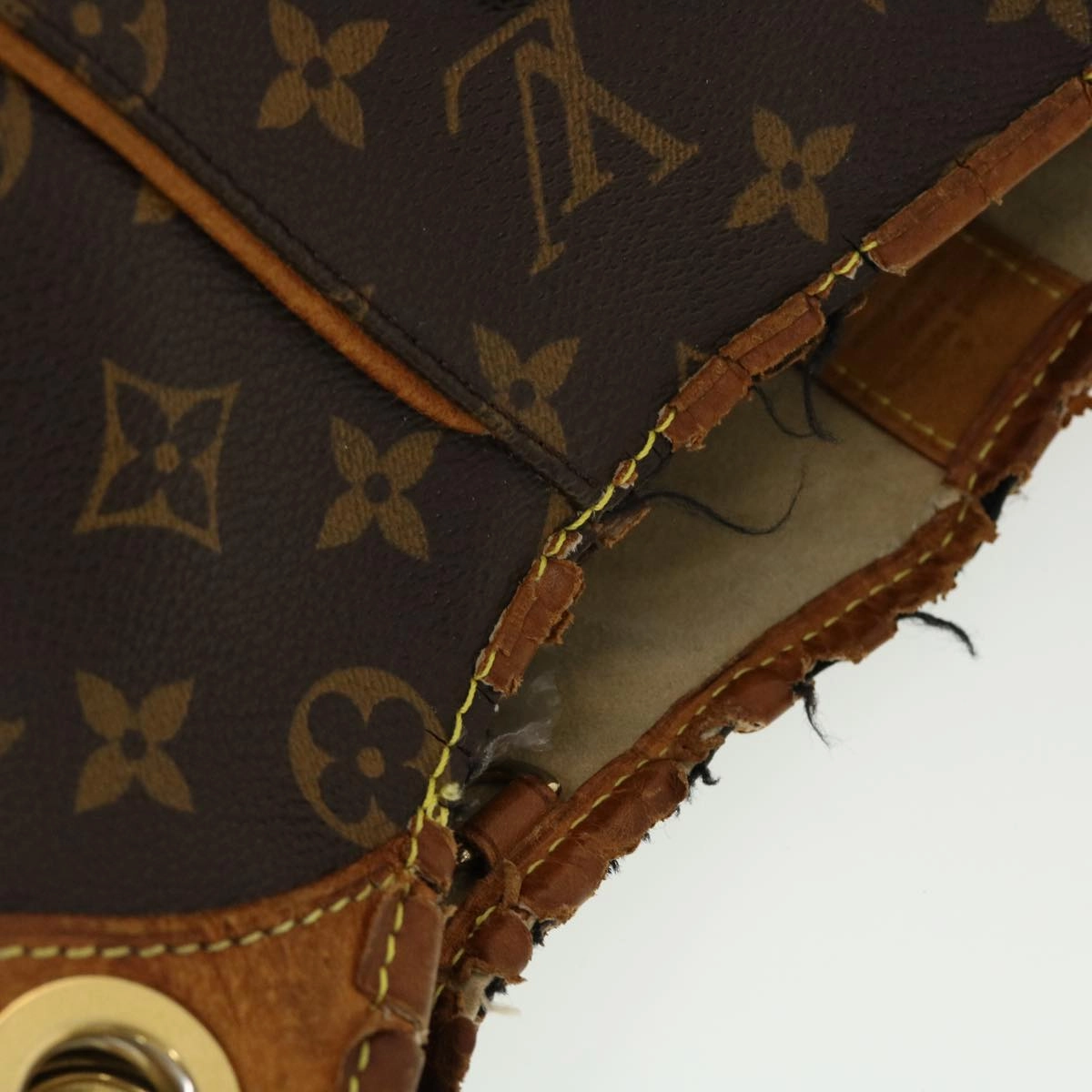 LOUIS VUITTON Monogram Galliera PM Shoulder Bag M56382 LV yk6665B