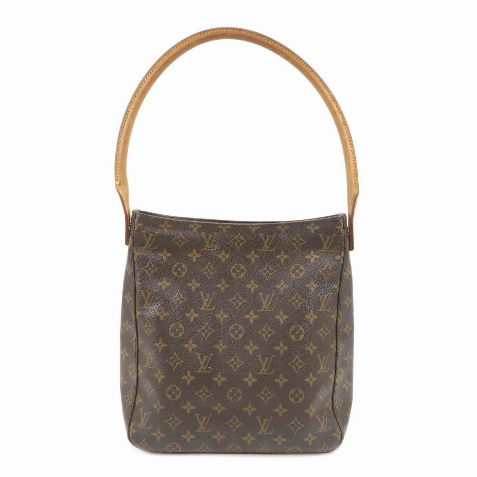 Louis Vuitton Monogram Looping GM Shoulder Bag Brown M51145