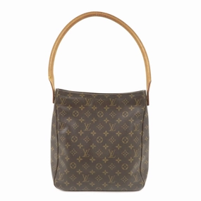 Louis Vuitton Monogram Looping GM Shoulder Bag Brown M51145