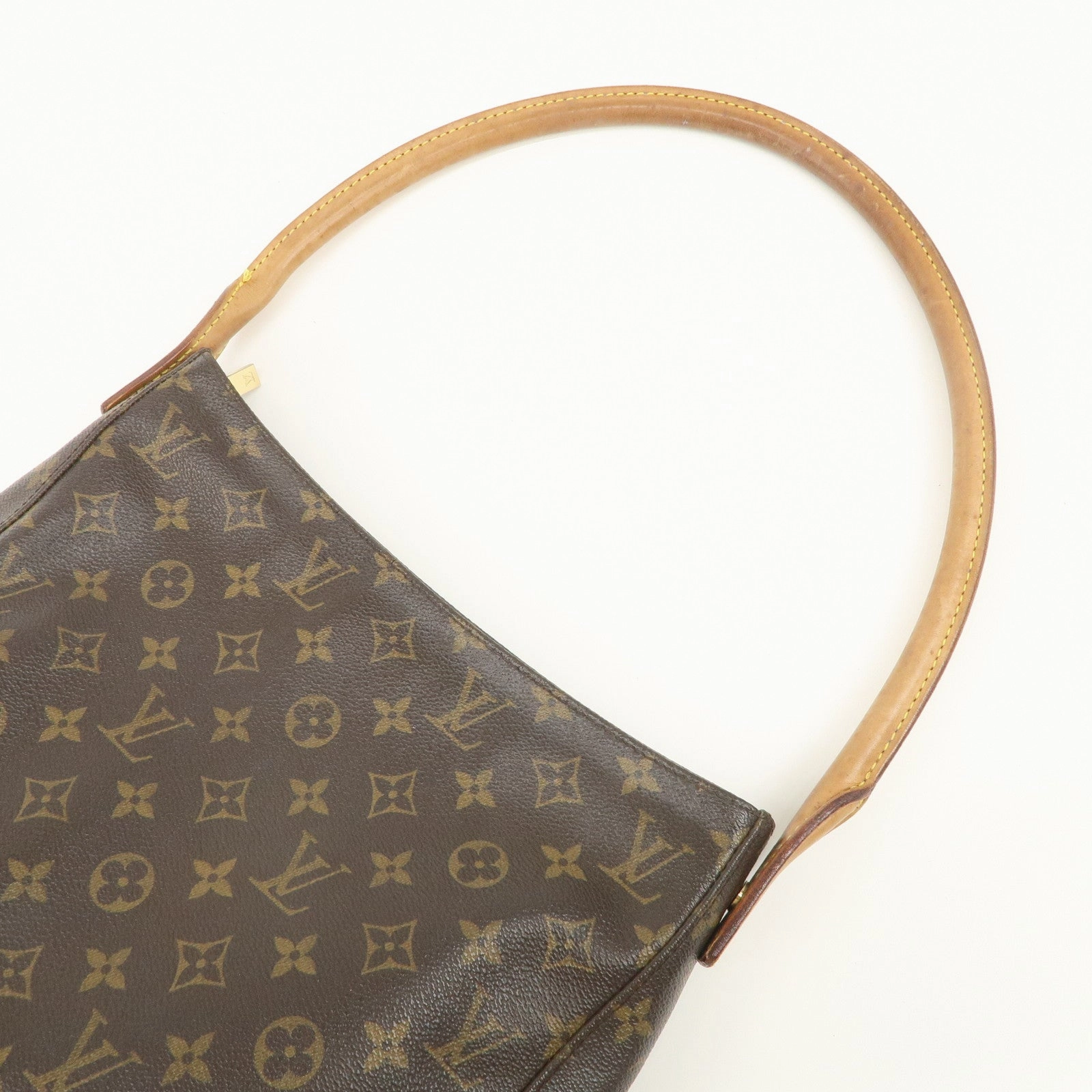 Louis Vuitton Monogram Looping GM Shoulder Bag Brown M51145