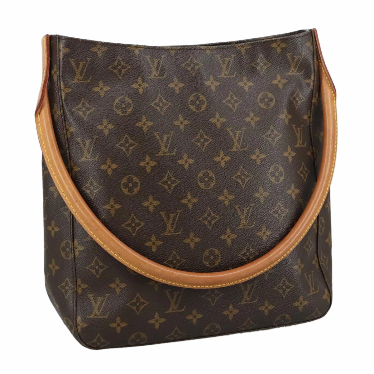LOUIS VUITTON Monogram Looping GM Shoulder Bag M51145 LV 105549