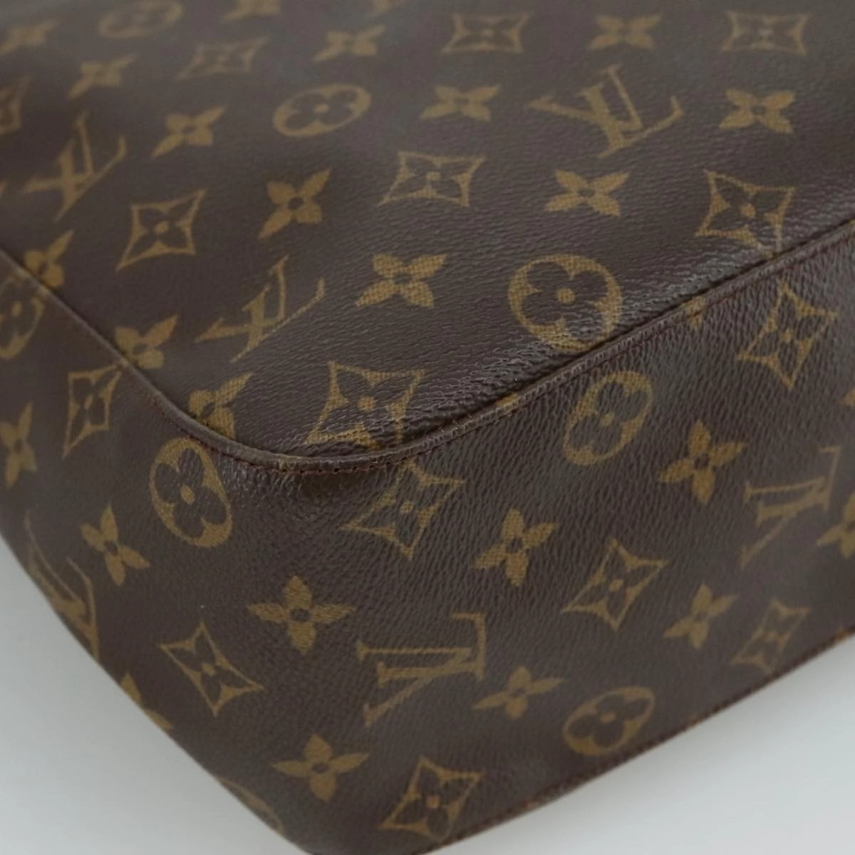LOUIS VUITTON Monogram Looping GM Shoulder Bag M51145 LV 105549