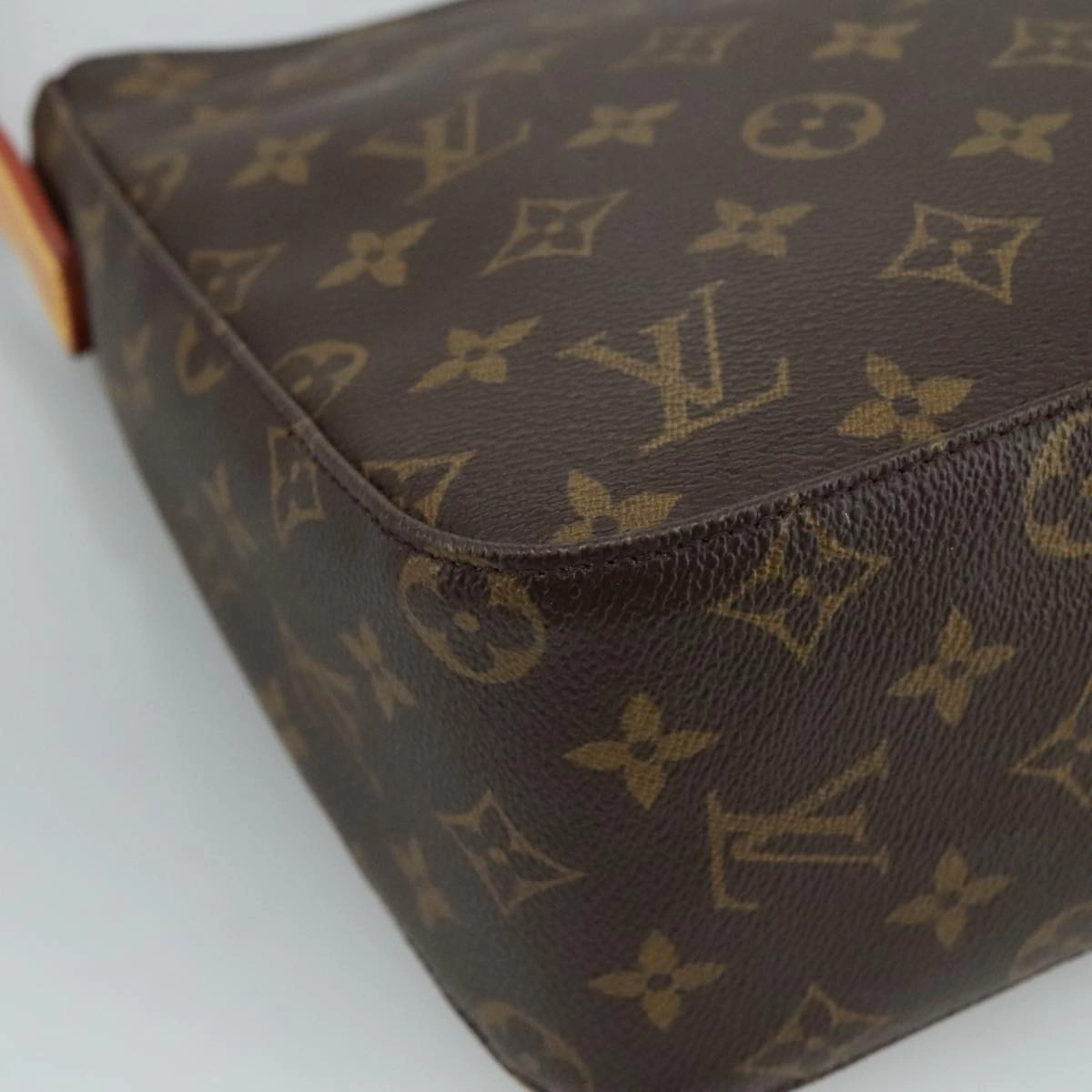 LOUIS VUITTON Monogram Looping MM Shoulder Bag M51146 LV 98178A