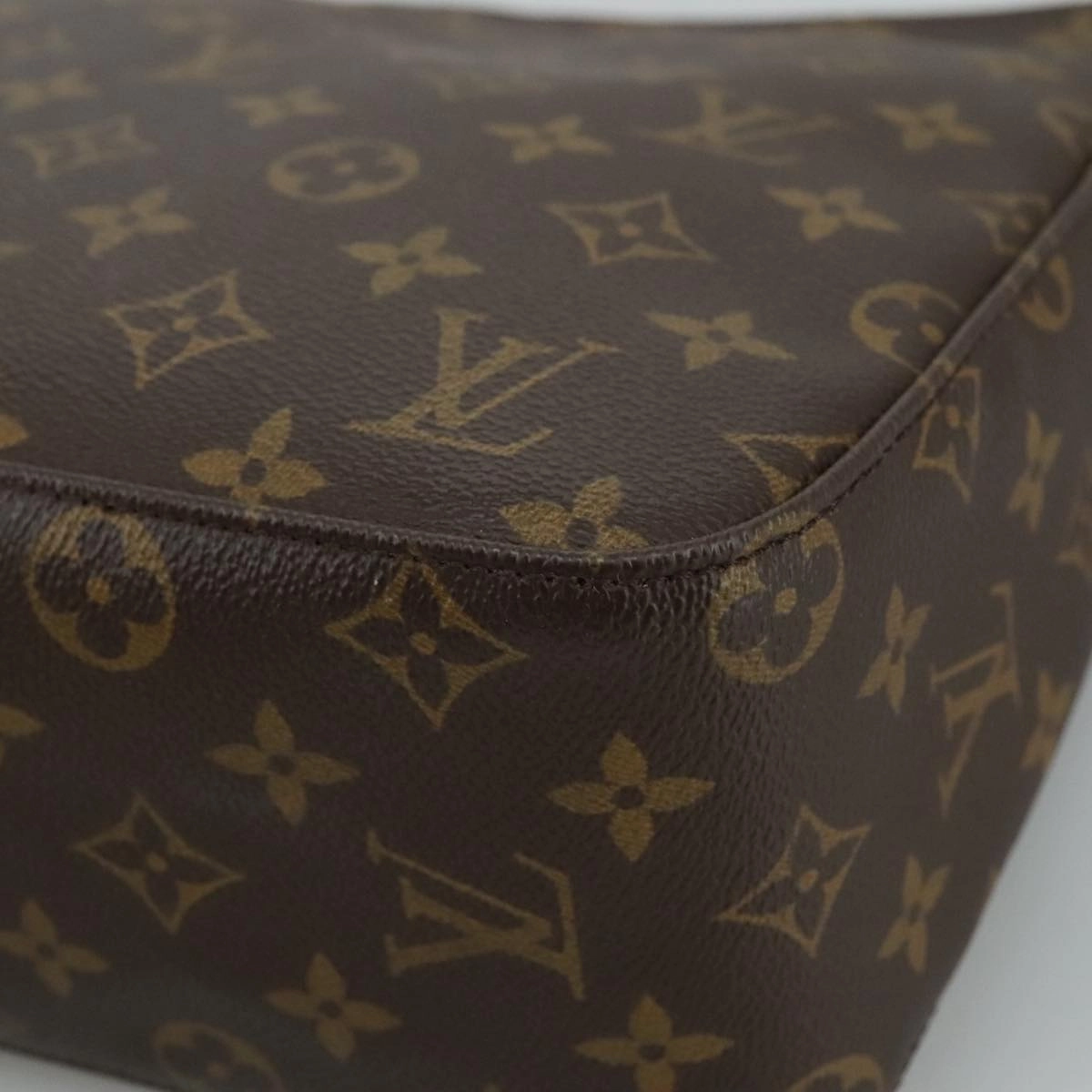 LOUIS VUITTON Monogram Looping MM Shoulder Bag M51146 LV 98178A