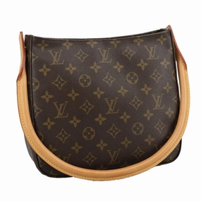LOUIS VUITTON Monogram Looping MM Shoulder Bag M51146 LV 98178A