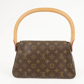 Louis Vuitton Monogram Mini Looping Shoulder Bag Hand Bag M51147
