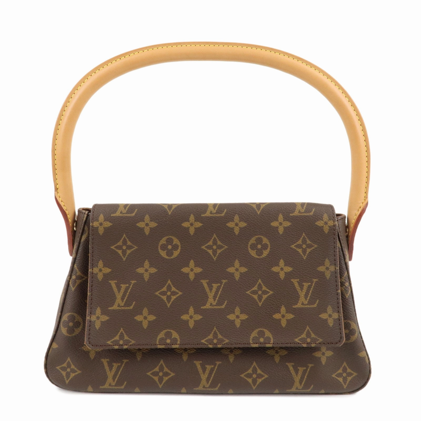 Louis Vuitton Monogram Mini Looping Shoulder Bag Hand Bag M51147