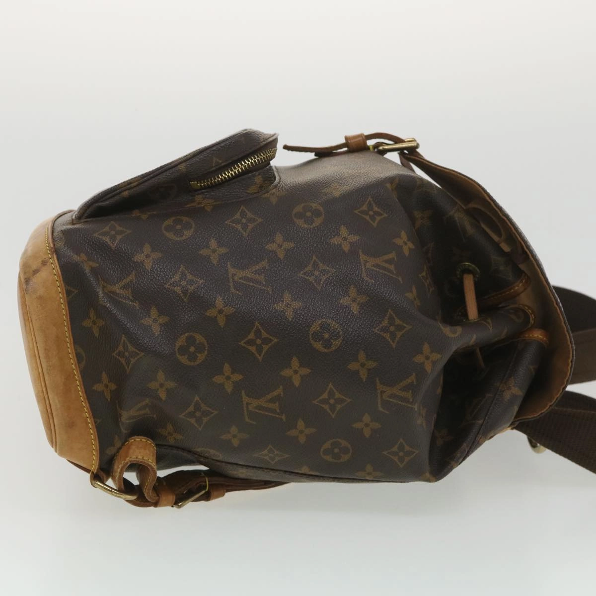 LOUIS VUITTON Monogram Montsouris GM Backpack M51135 LV 38342