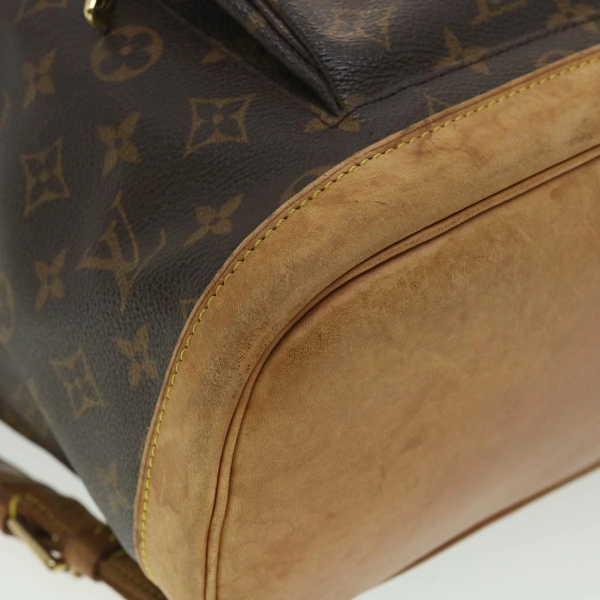 LOUIS VUITTON Monogram Montsouris GM Backpack M51135 LV 38342
