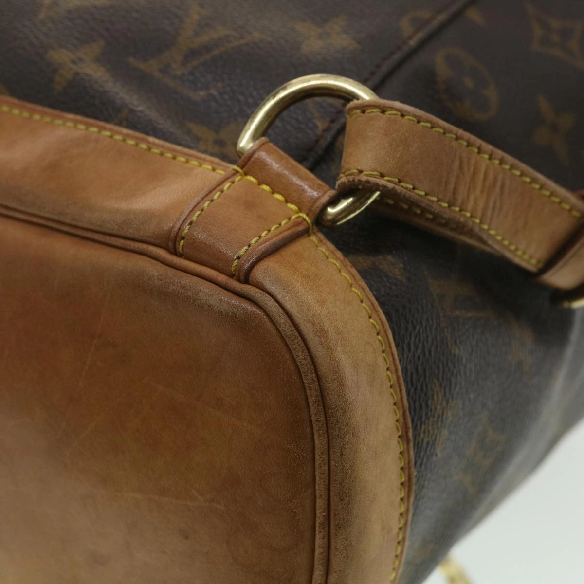 LOUIS VUITTON Monogram Montsouris GM Backpack M51135 LV 38342