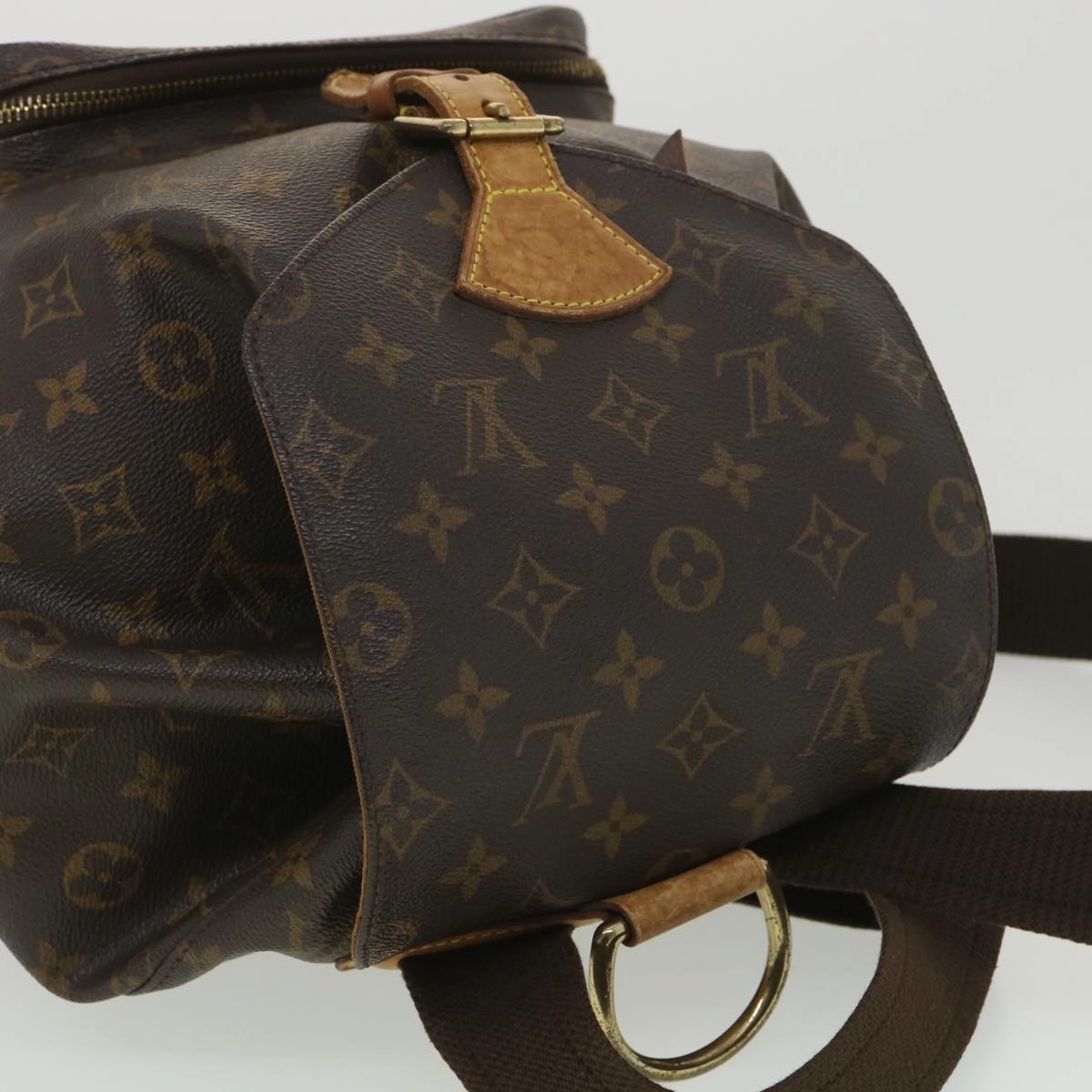 LOUIS VUITTON Monogram Montsouris GM Backpack M51135 LV 38342