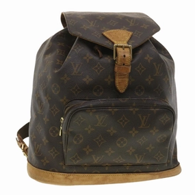 LOUIS VUITTON Monogram Montsouris GM Backpack M51135 LV 38342