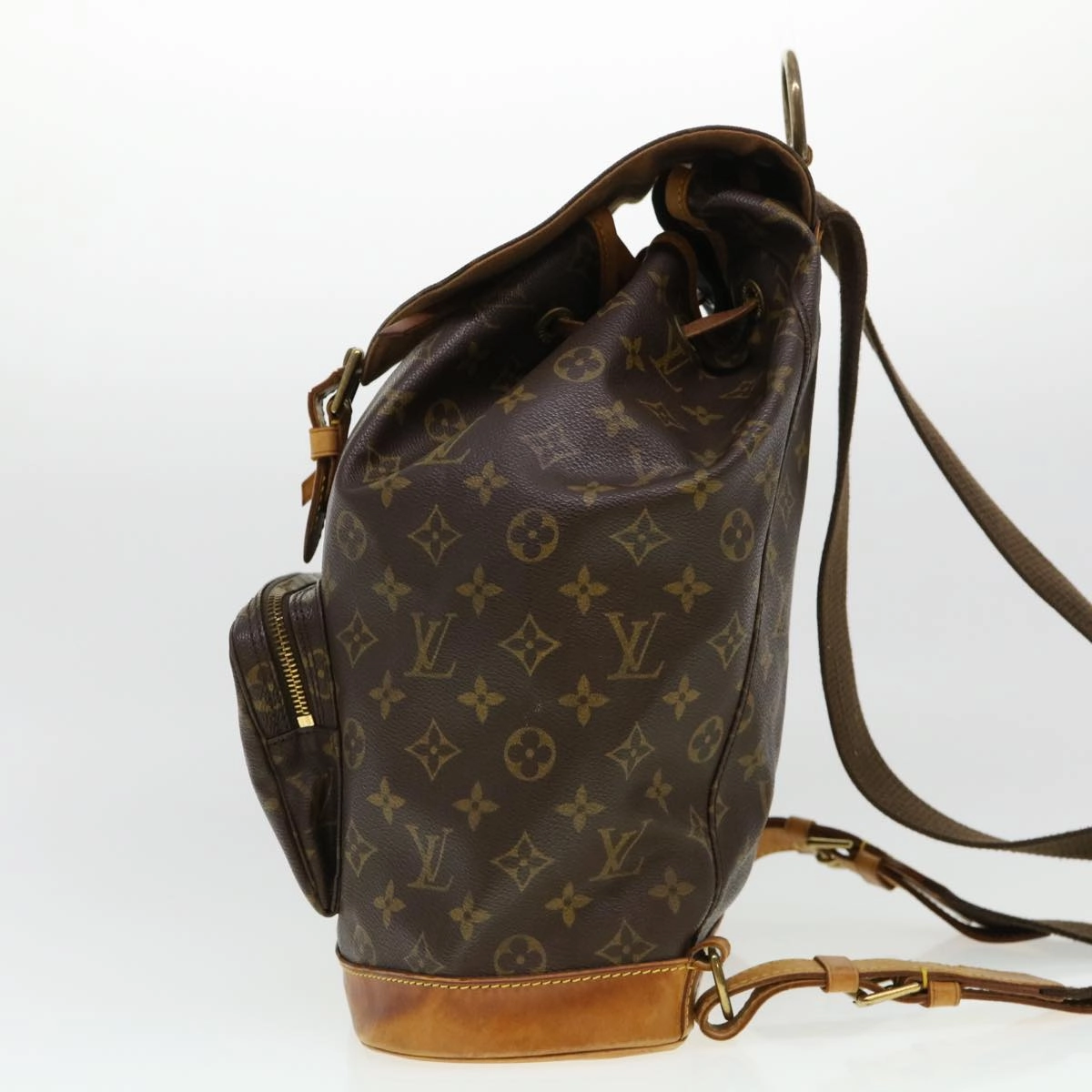 LOUIS VUITTON Monogram Montsouris GM Backpack M51135 LV 38762