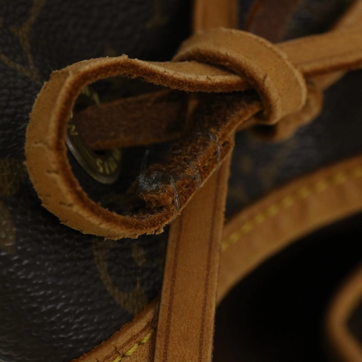 LOUIS VUITTON Monogram Montsouris GM Backpack M51135 LV 38762