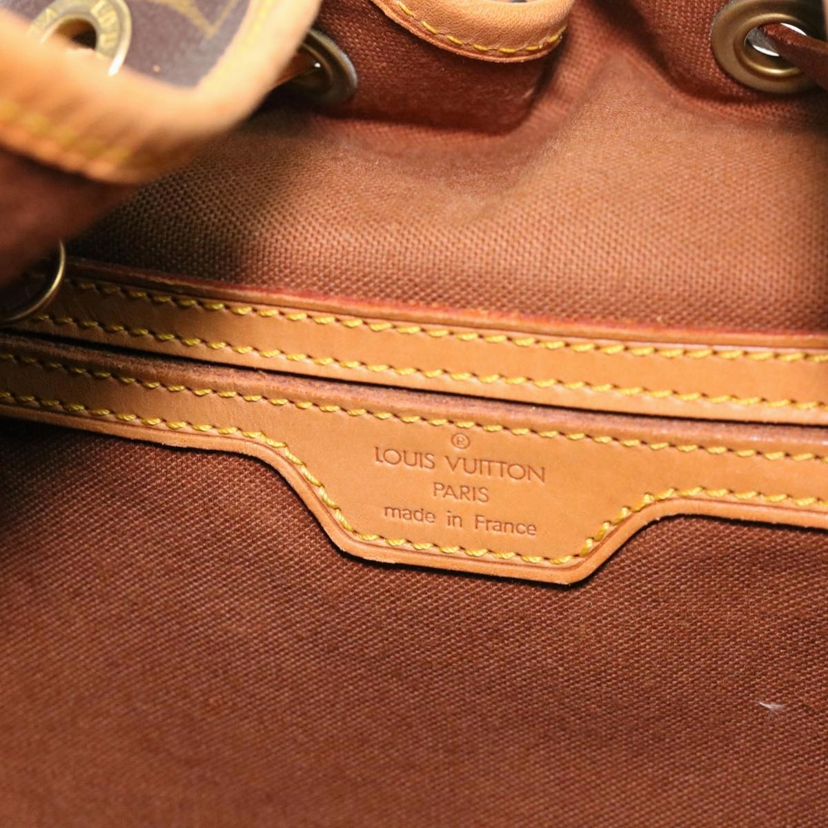 LOUIS VUITTON Monogram Montsouris GM Backpack M51135 LV 38762