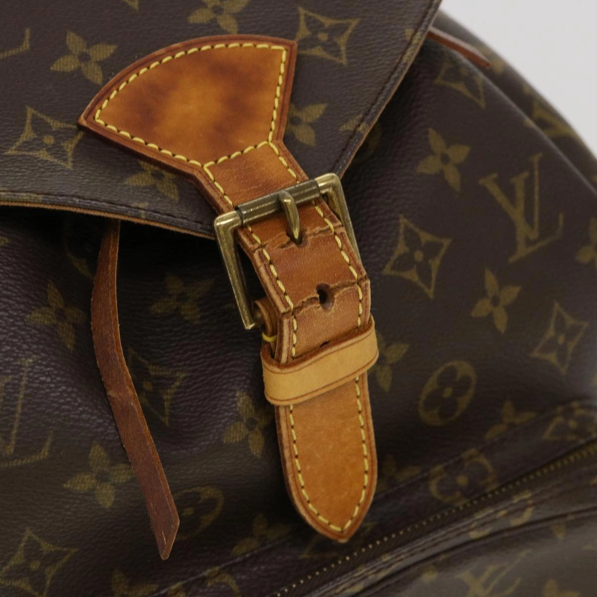 LOUIS VUITTON Monogram Montsouris GM Backpack M51135 LV 38762