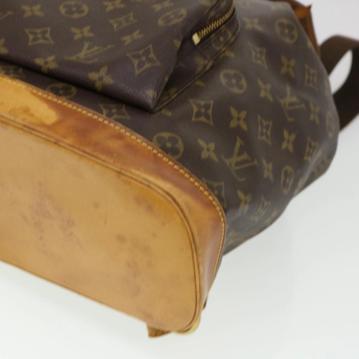 LOUIS VUITTON Monogram Montsouris GM Backpack M51135 LV 38762