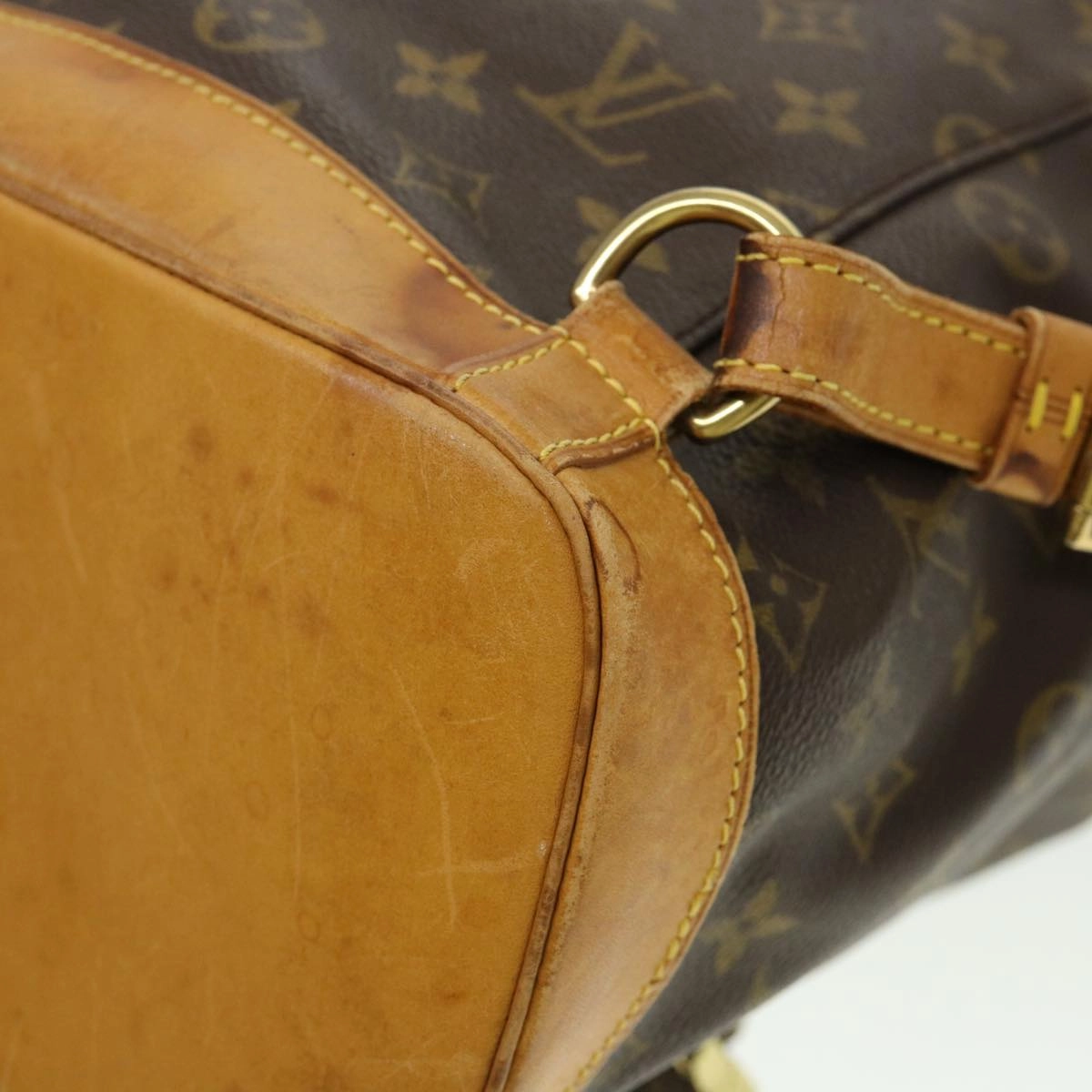 LOUIS VUITTON Monogram Montsouris GM Backpack M51135 LV 38762