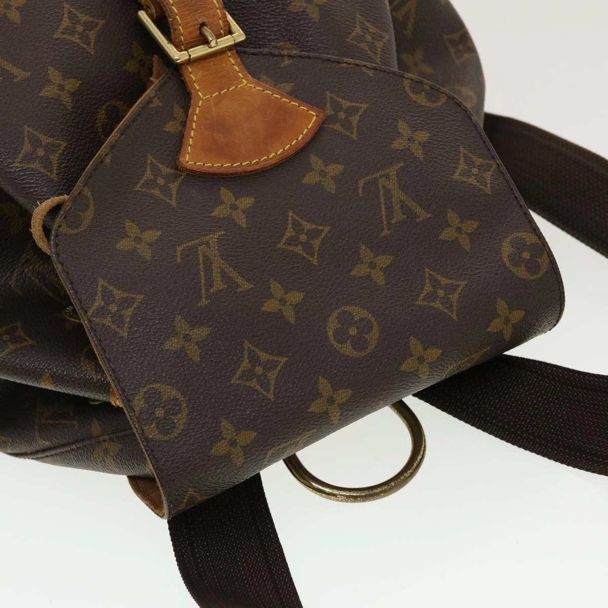 LOUIS VUITTON Monogram Montsouris GM Backpack M51135 LV 39314