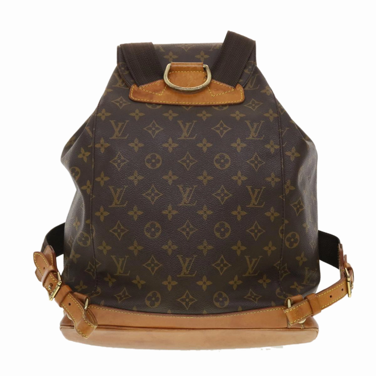 LOUIS VUITTON Monogram Montsouris GM Backpack M51135 LV 39314