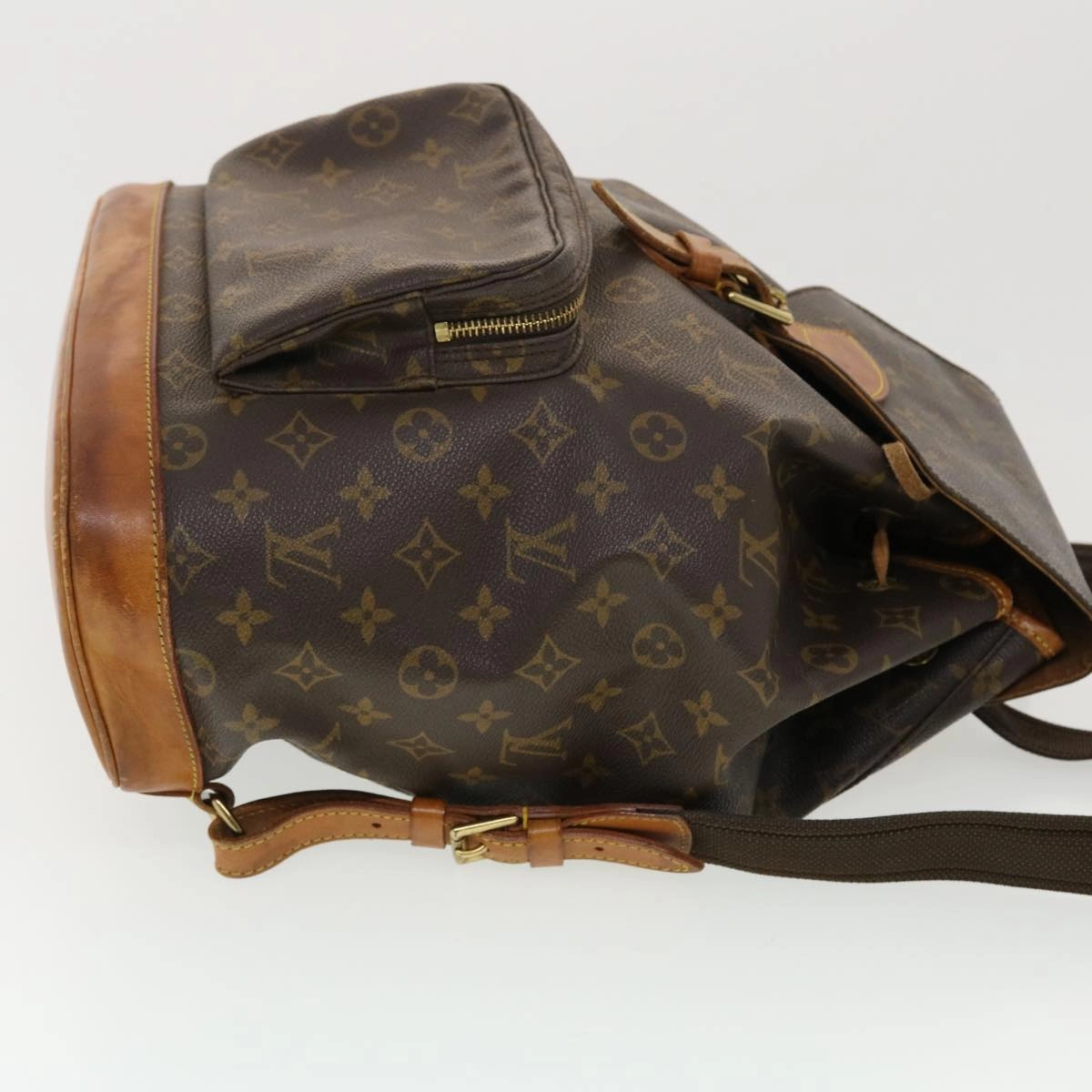 LOUIS VUITTON Monogram Montsouris GM Backpack M51135 LV 39314