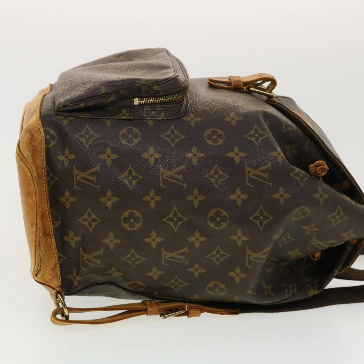 LOUIS VUITTON Monogram Montsouris GM Backpack M51135 LV 39808
