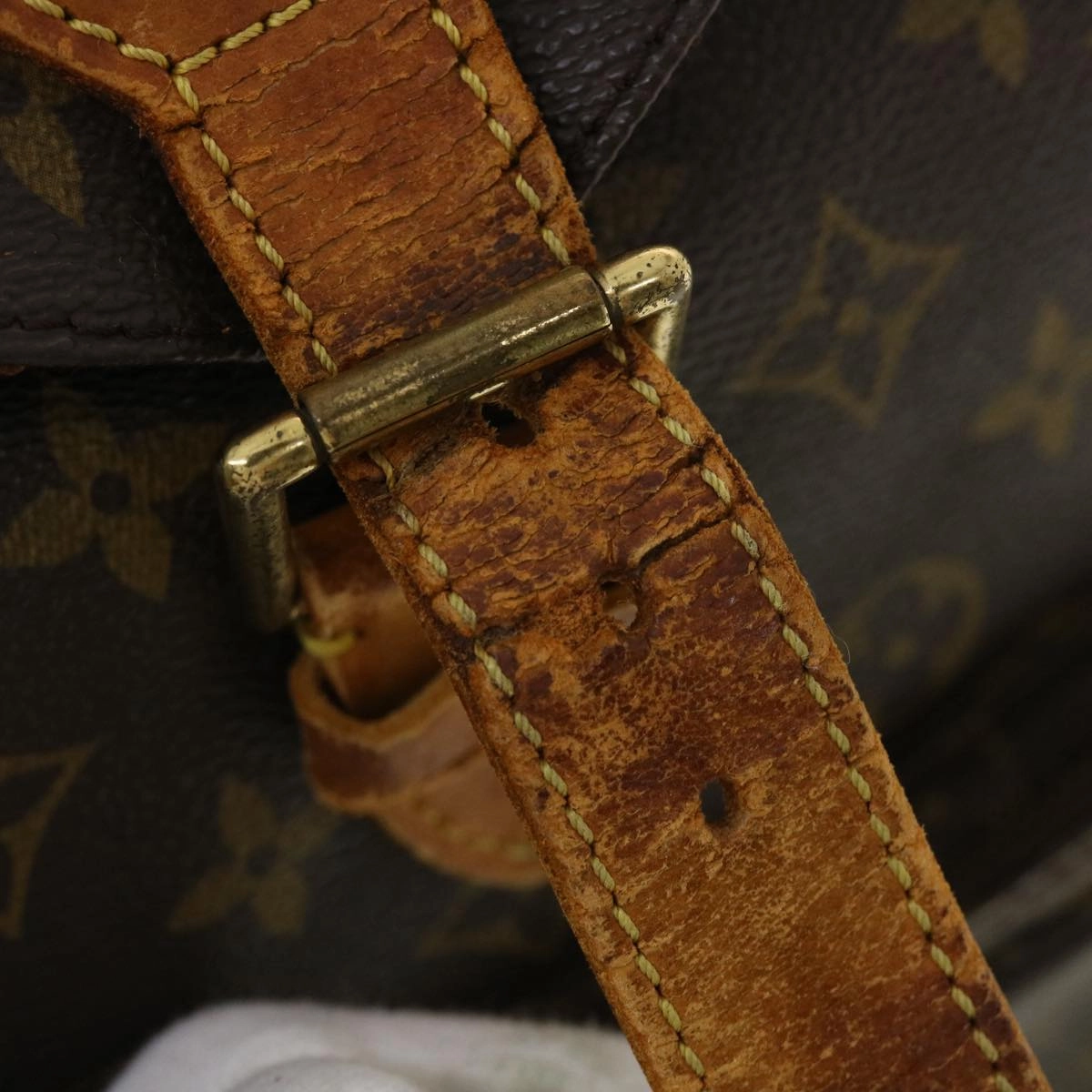 LOUIS VUITTON Monogram Montsouris GM Backpack M51135 LV 39808