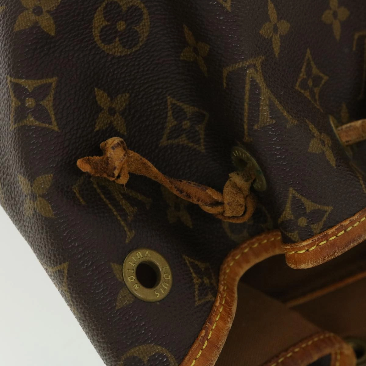 LOUIS VUITTON Monogram Montsouris GM Backpack M51135 LV 39808