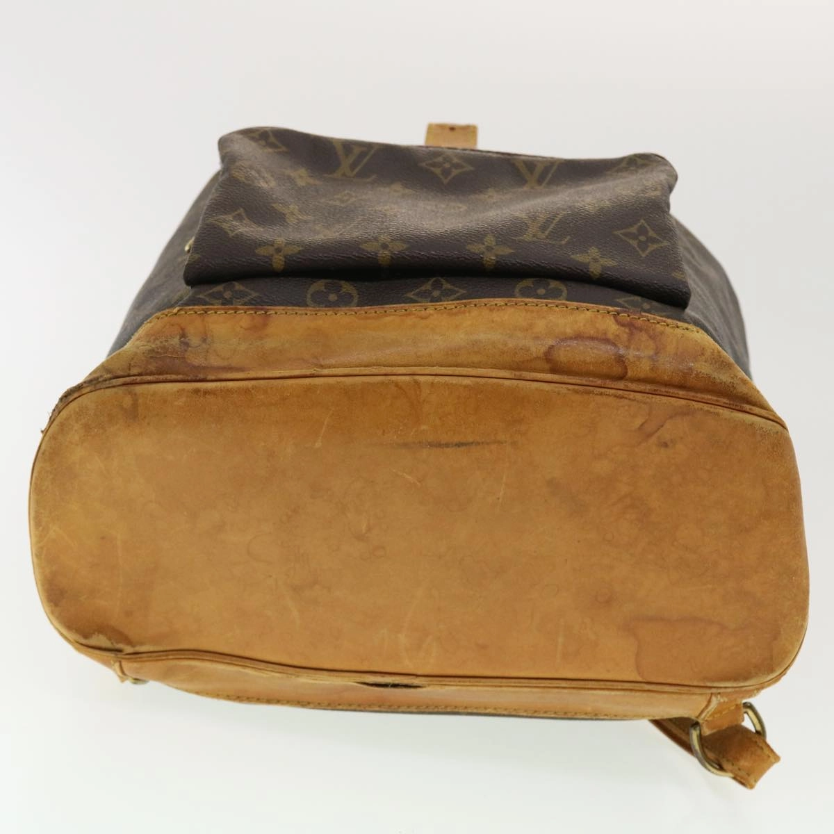 LOUIS VUITTON Monogram Montsouris GM Backpack M51135 LV 39808