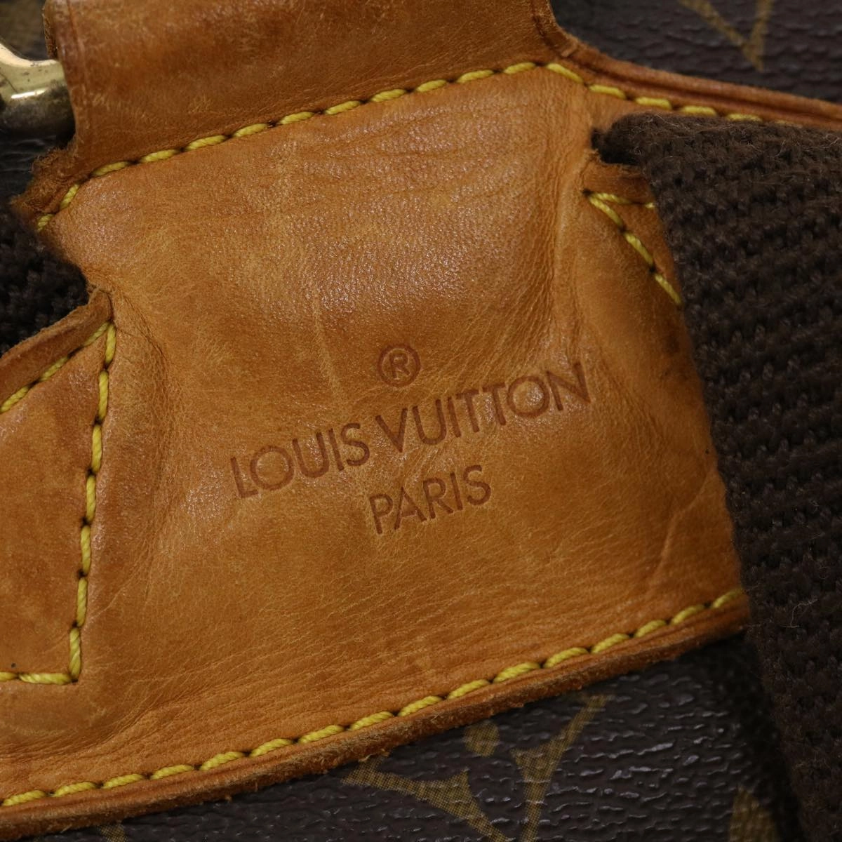 LOUIS VUITTON Monogram Montsouris GM Backpack M51135 LV 40009