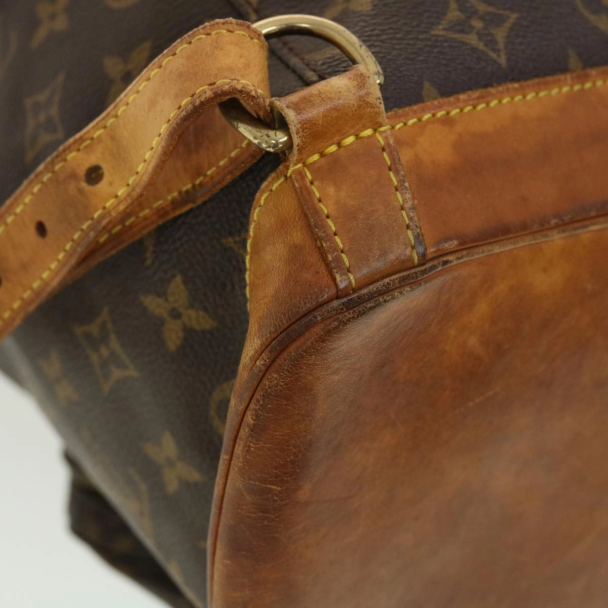 LOUIS VUITTON Monogram Montsouris GM Backpack M51135 LV 40009