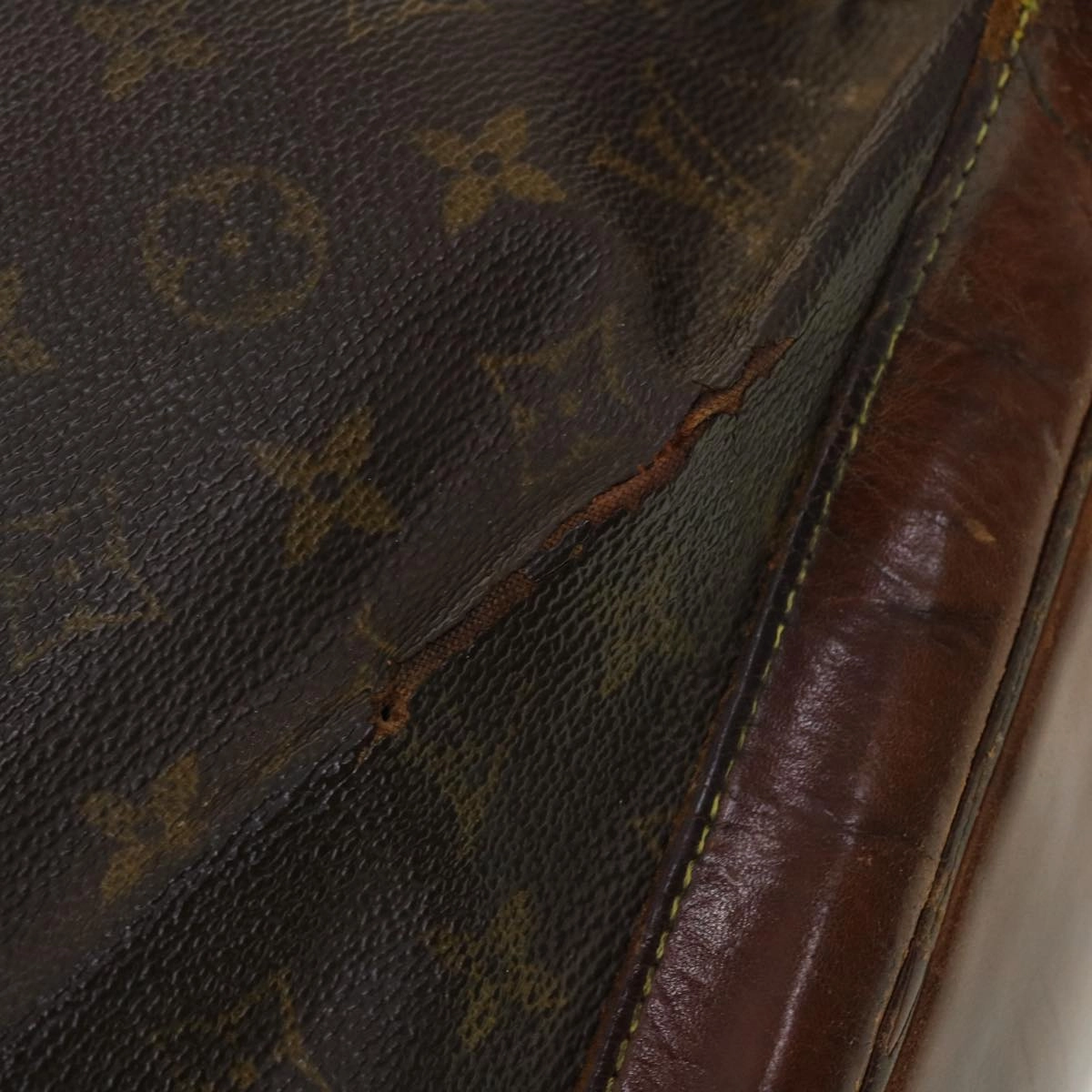 LOUIS VUITTON Monogram Montsouris GM Backpack M51135 LV 40143