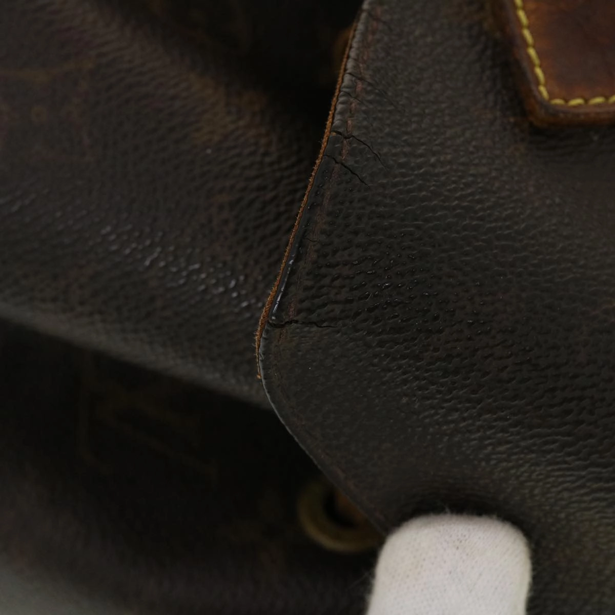 LOUIS VUITTON Monogram Montsouris GM Backpack M51135 LV 40143