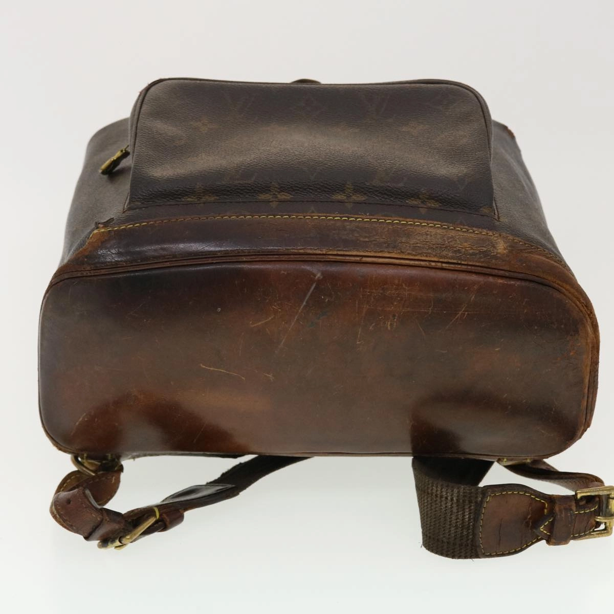 LOUIS VUITTON Monogram Montsouris GM Backpack M51135 LV 40143