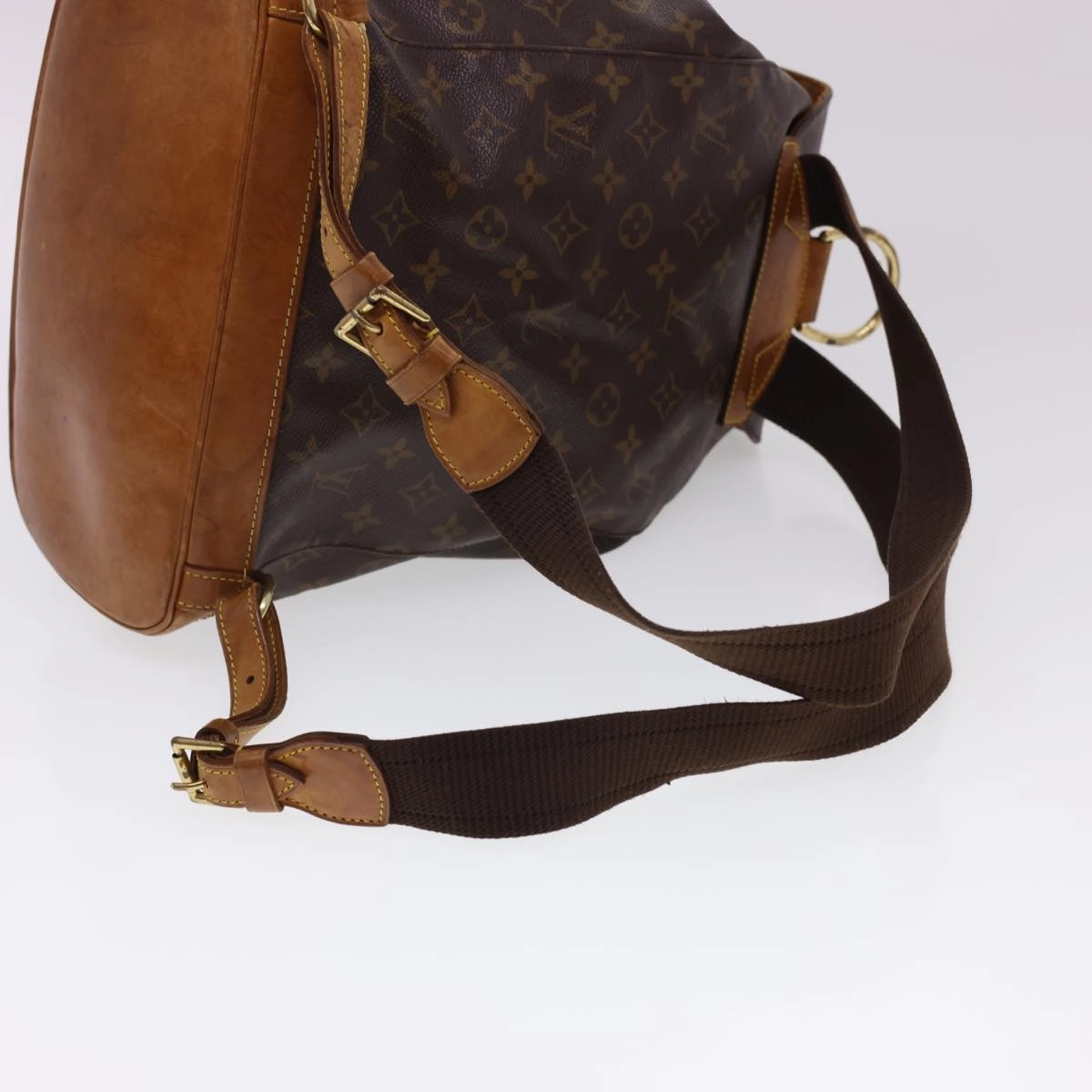 LOUIS VUITTON Monogram Montsouris GM Backpack M51135 LV 40404