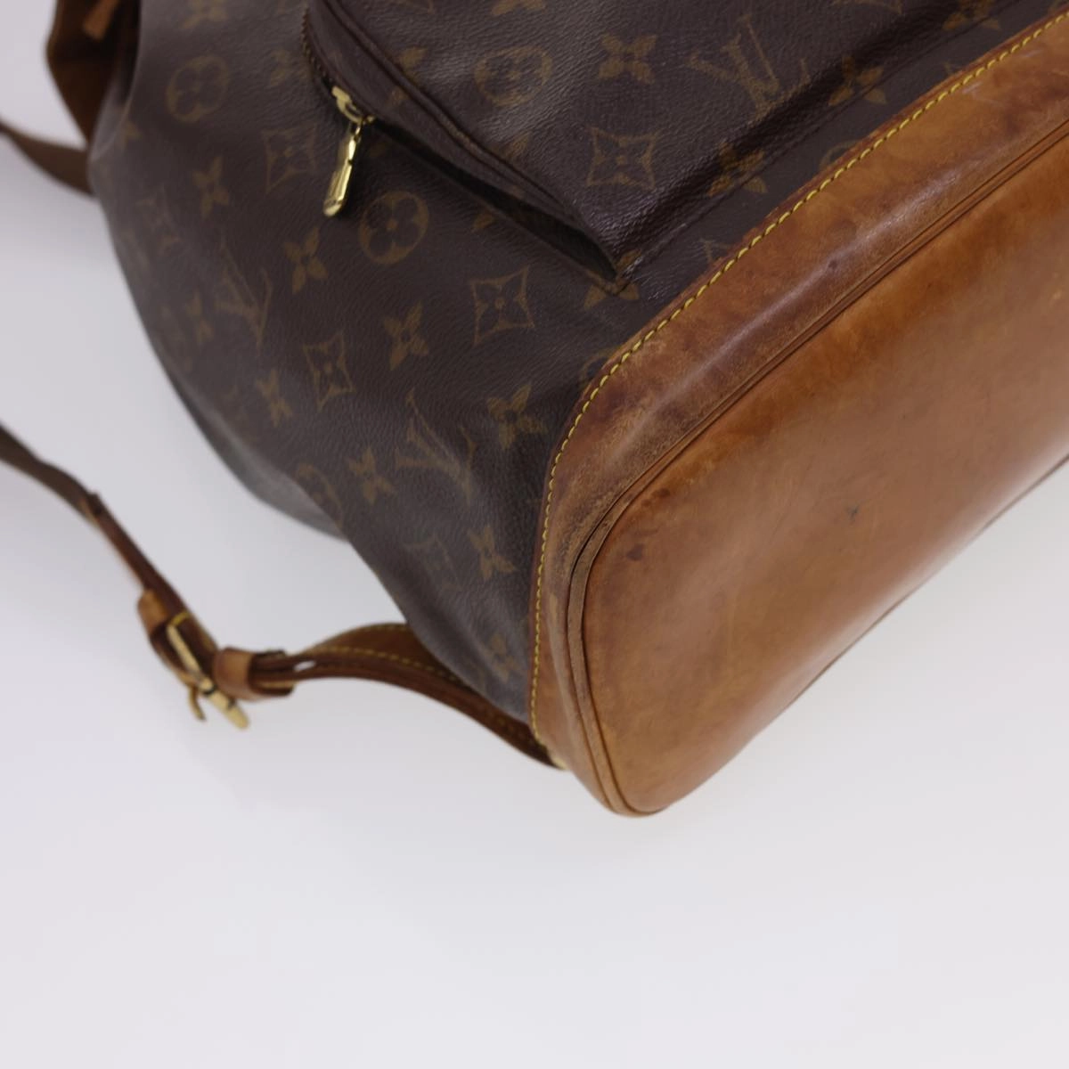 LOUIS VUITTON Monogram Montsouris GM Backpack M51135 LV 40404