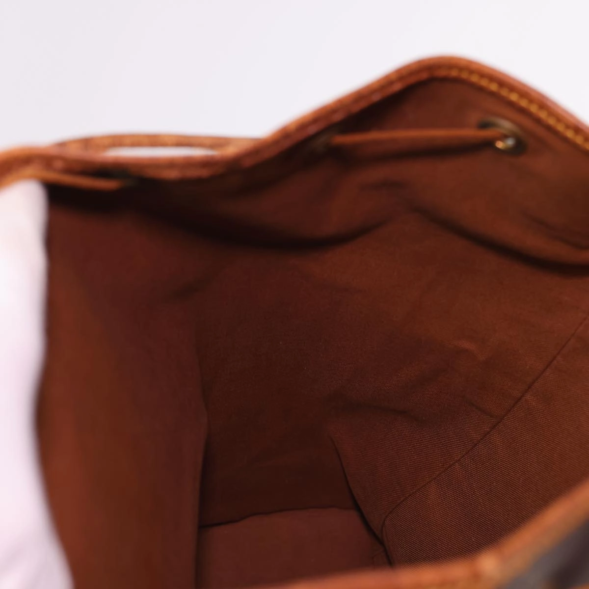 LOUIS VUITTON Monogram Montsouris GM Backpack M51135 LV 40404