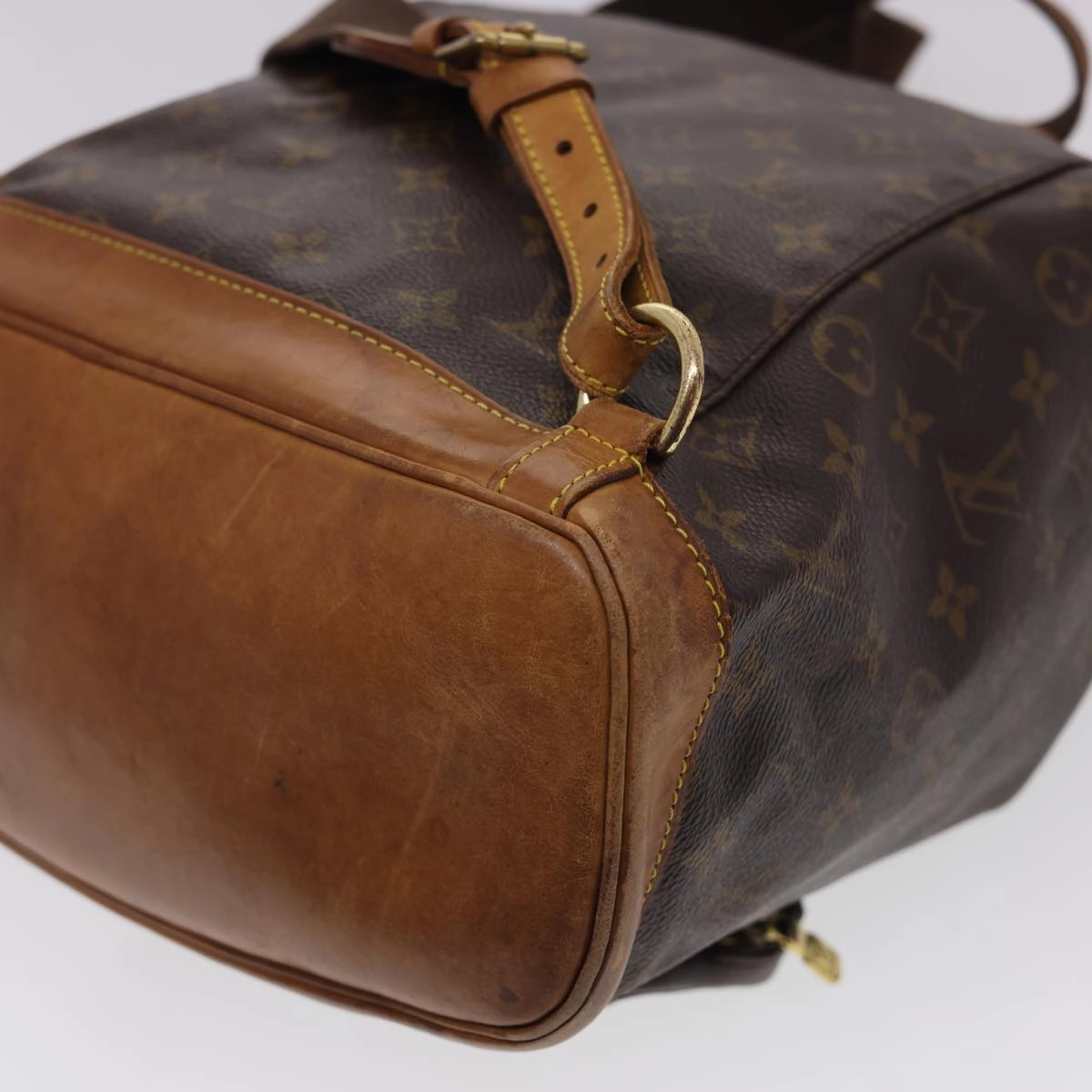 LOUIS VUITTON Monogram Montsouris GM Backpack M51135 LV 40404
