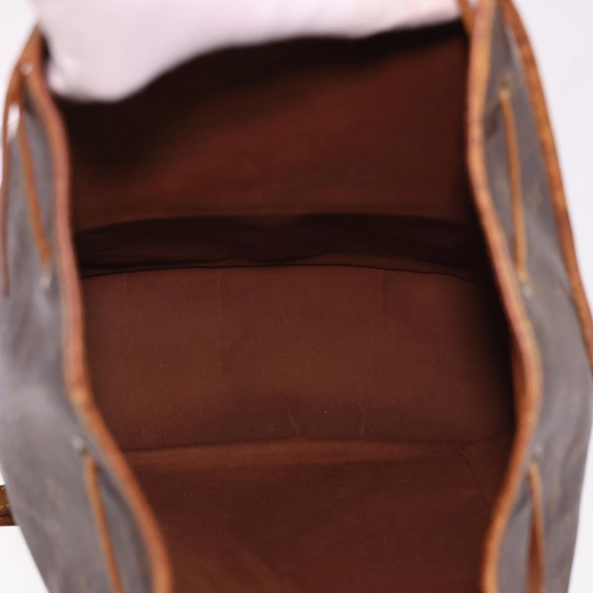 LOUIS VUITTON Monogram Montsouris GM Backpack M51135 LV 40404