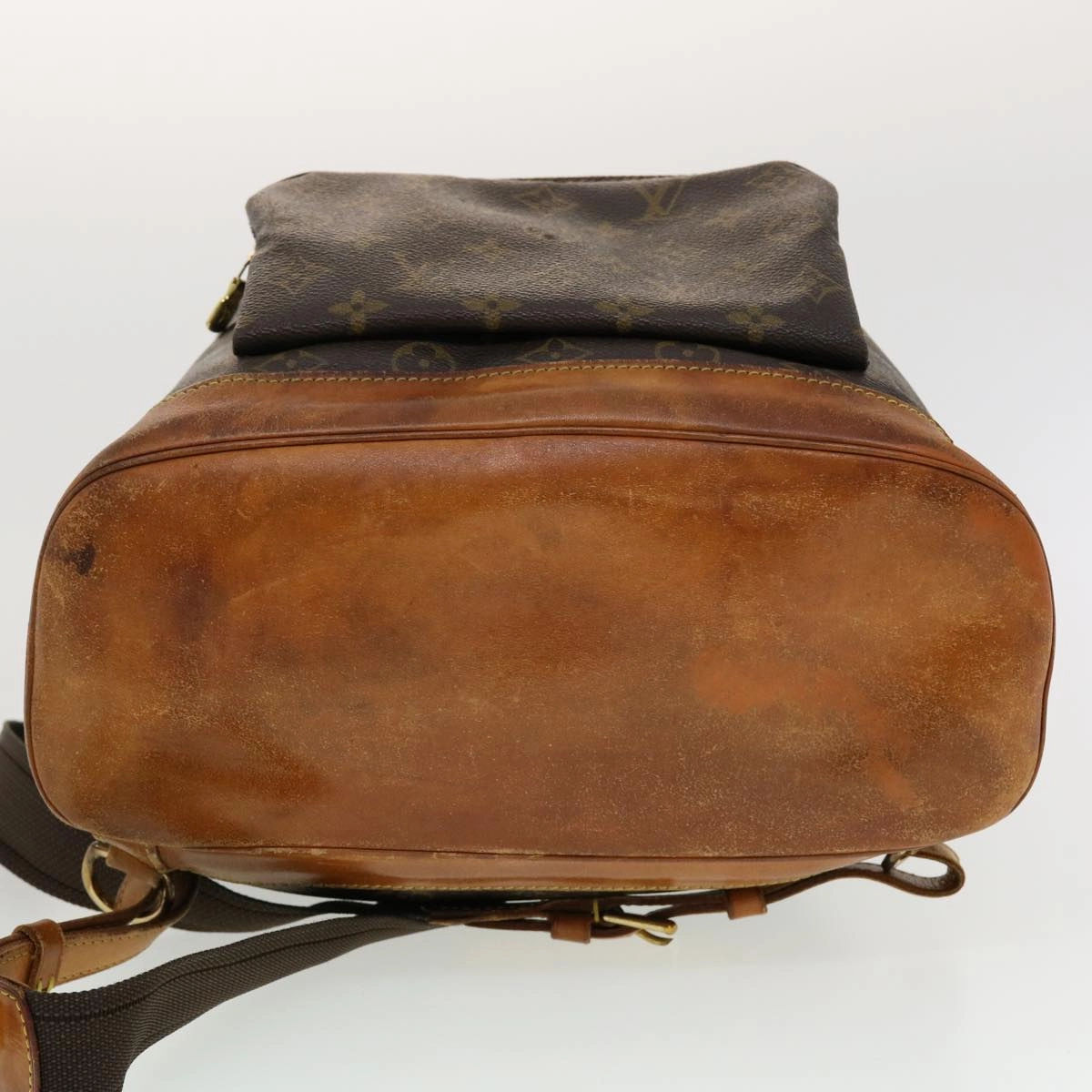 LOUIS VUITTON Monogram Montsouris GM Backpack M51135 LV 40930