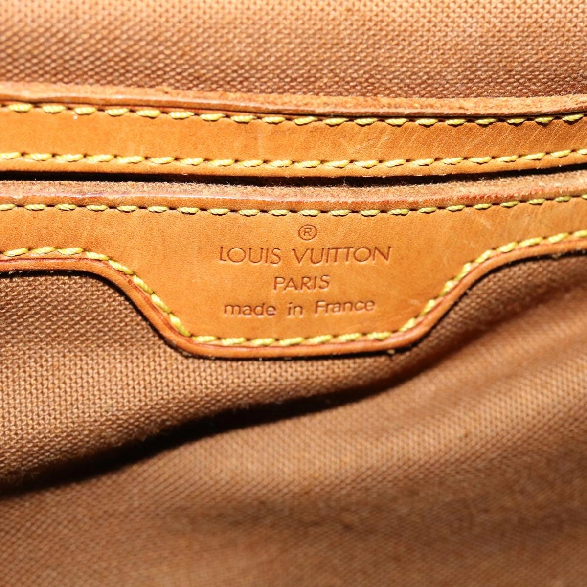 LOUIS VUITTON Monogram Montsouris GM Backpack M51135 LV 40930