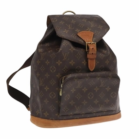 LOUIS VUITTON Monogram Montsouris GM Backpack M51135 LV ac3476