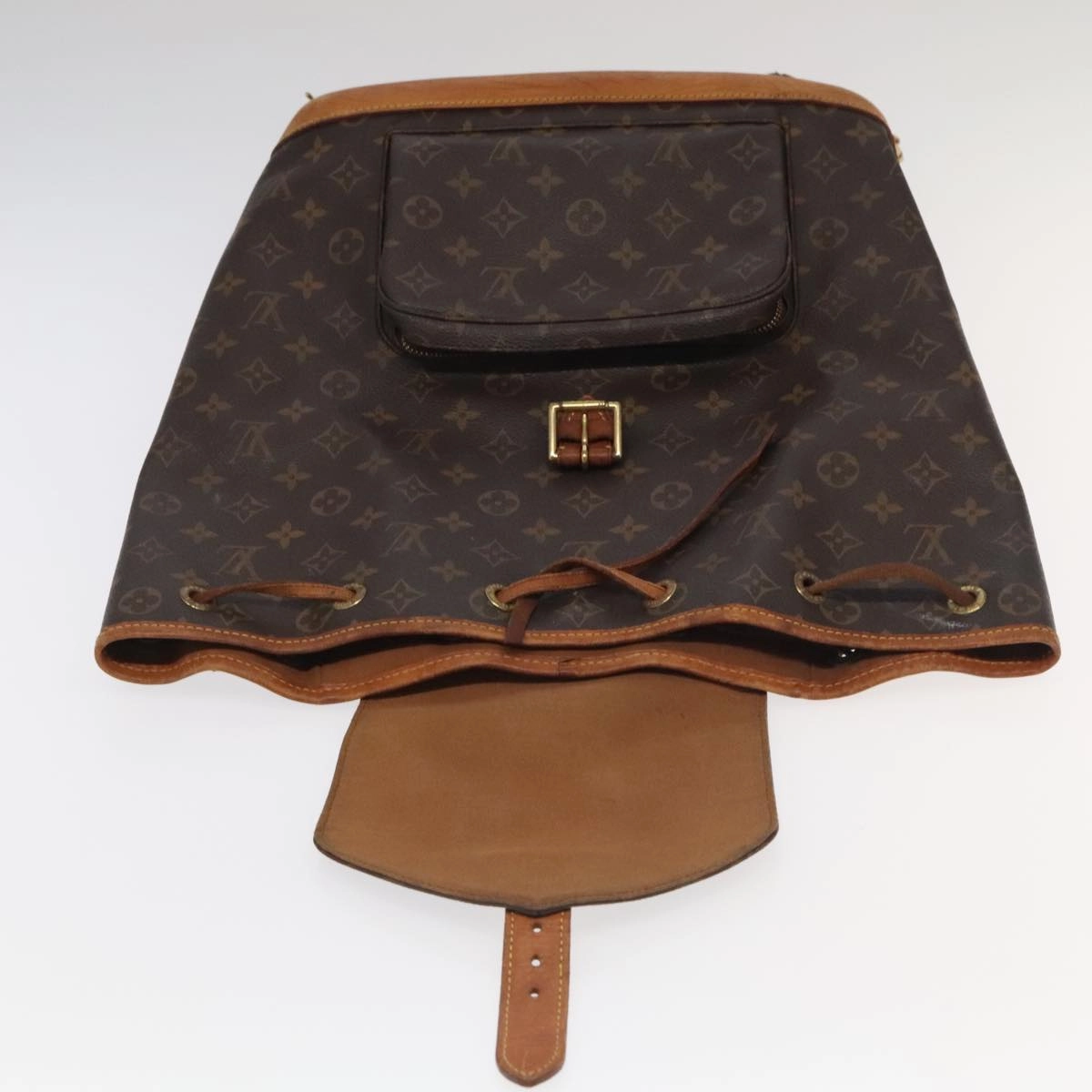 LOUIS VUITTON Monogram Montsouris GM Backpack M51135 LV ac3476