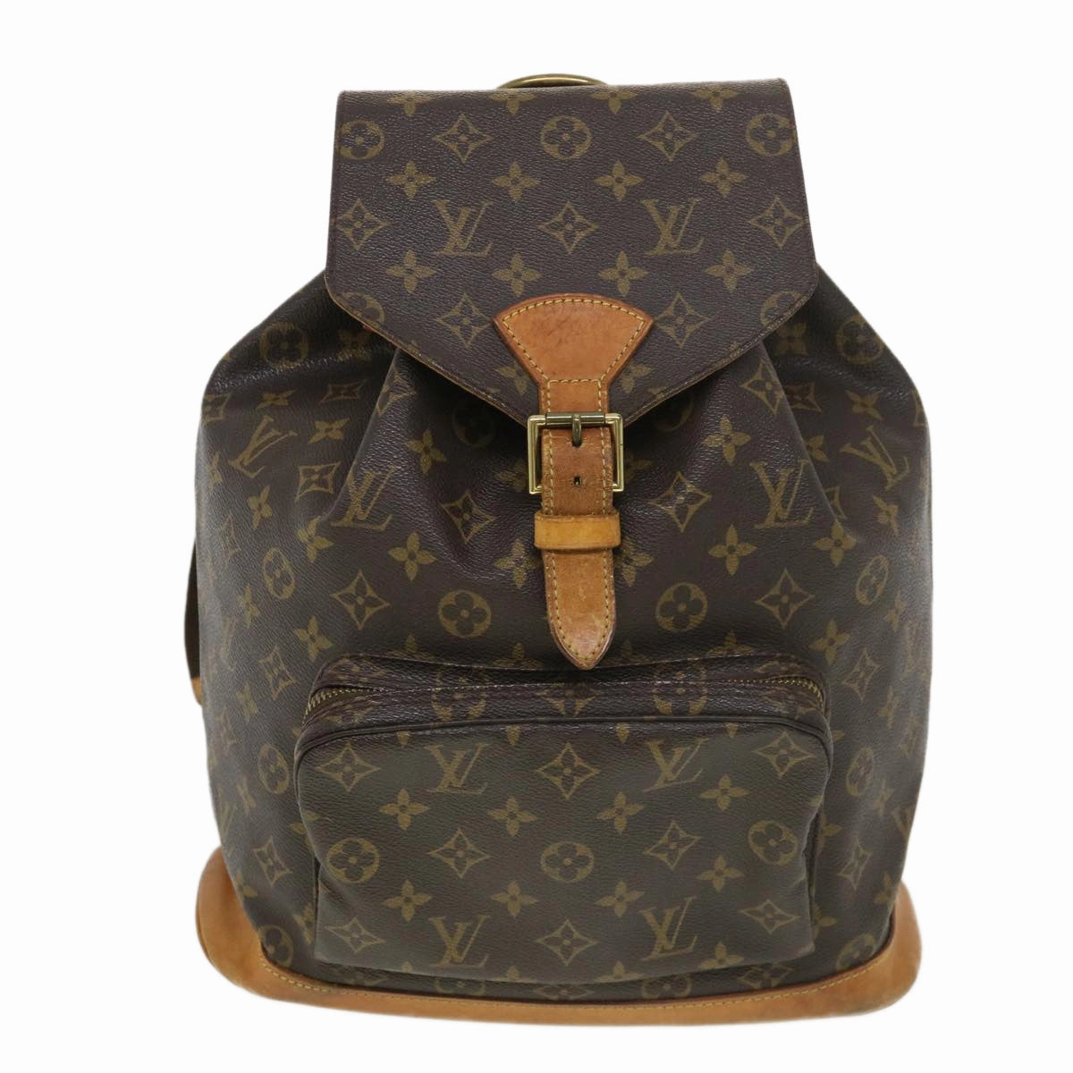 LOUIS VUITTON Monogram Montsouris GM Backpack M51135 LV rd4588