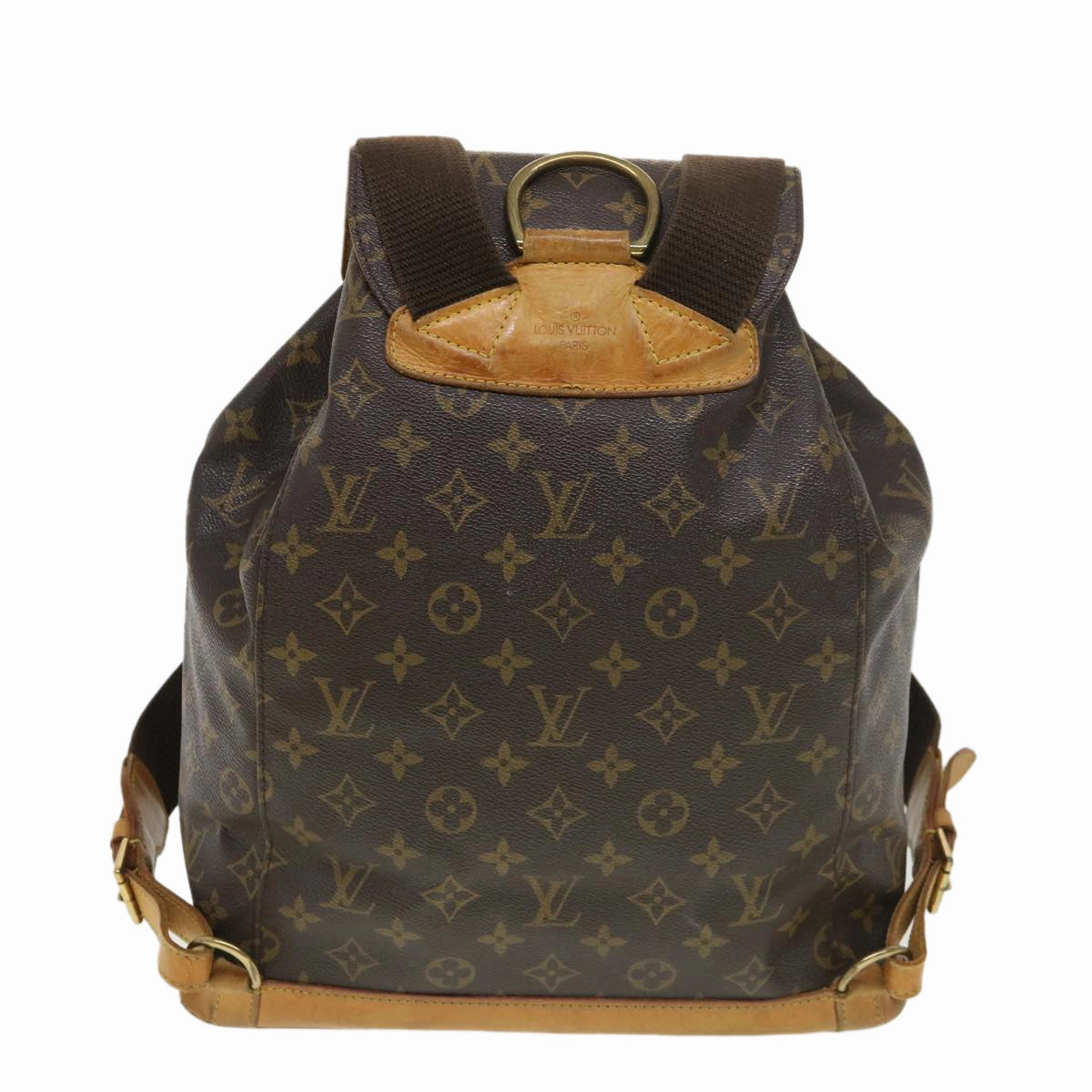 LOUIS VUITTON Monogram Montsouris GM Backpack M51135 LV rd4588