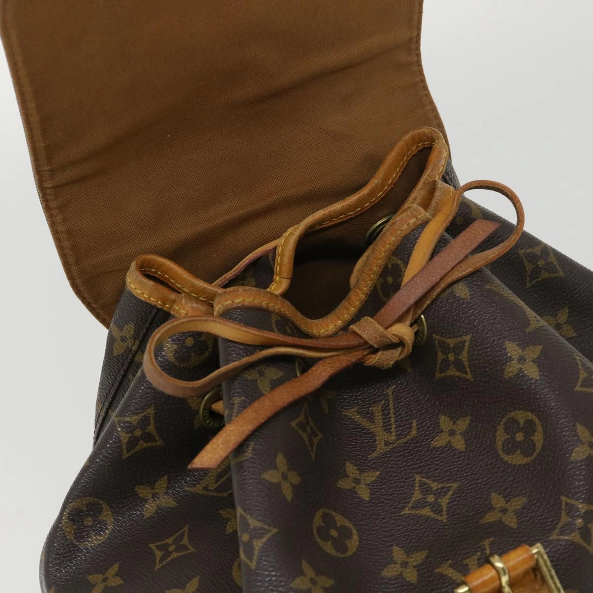 LOUIS VUITTON Monogram Montsouris GM Backpack M51135 LV rd4588