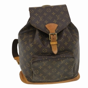 LOUIS VUITTON Monogram Montsouris GM Backpack M51135 LV rd4588