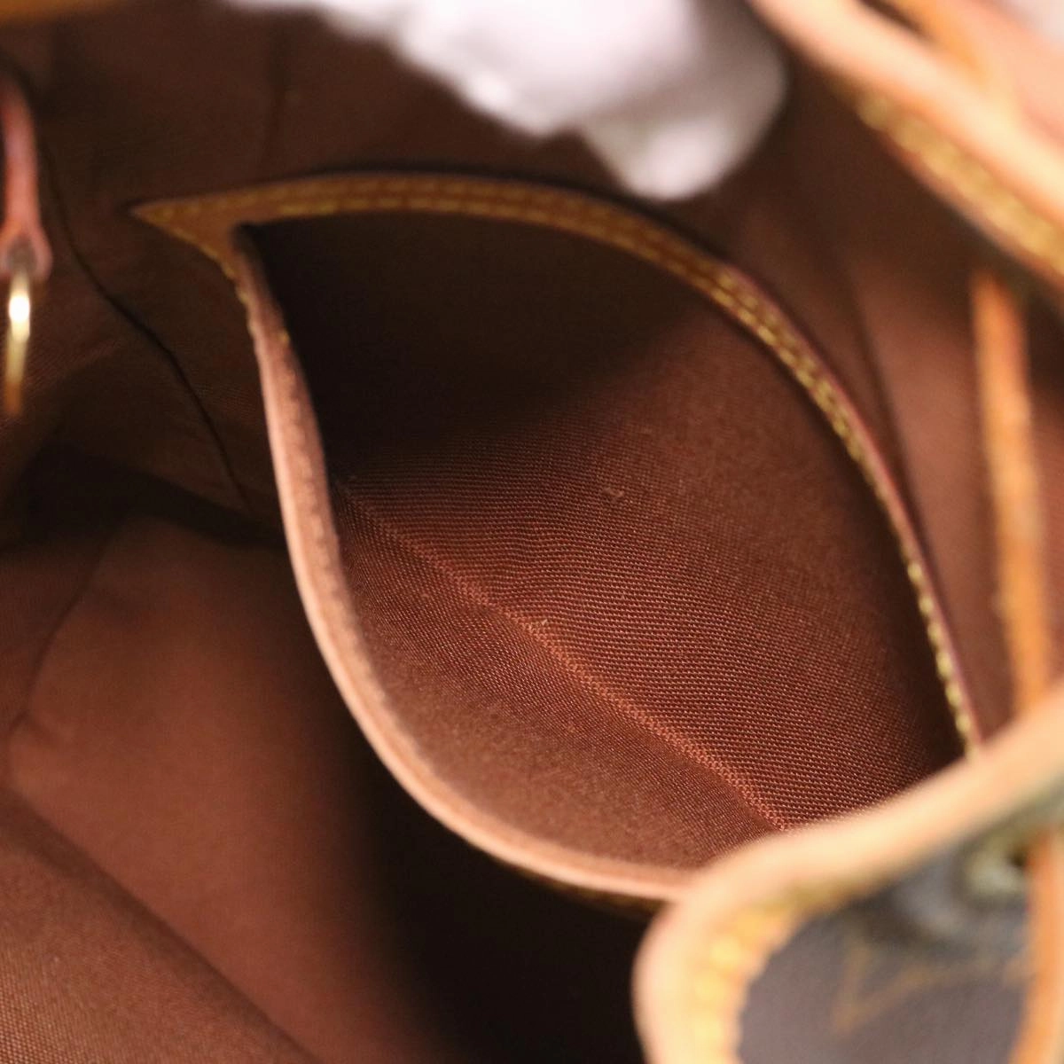 LOUIS VUITTON Monogram Montsouris MM Backpack M51136 LV 39072