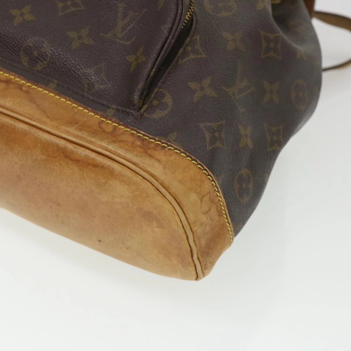 LOUIS VUITTON Monogram Montsouris MM Backpack M51136 LV 39072